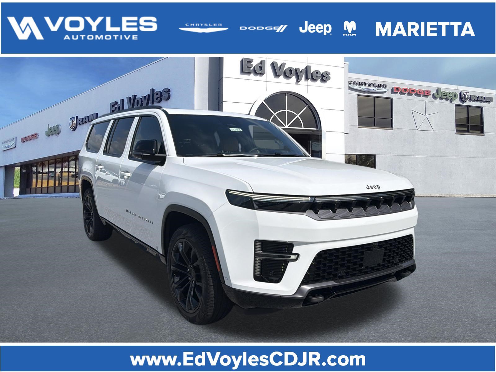 New 2026 Bright White Clearcoat Jeep Summit Reserve image 1