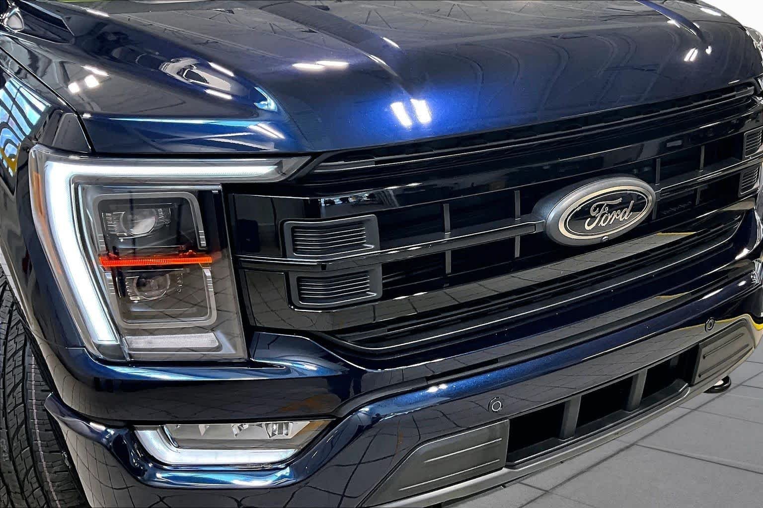 Used 2023 Antimatter Blue Metallic Ford Platinum image 30