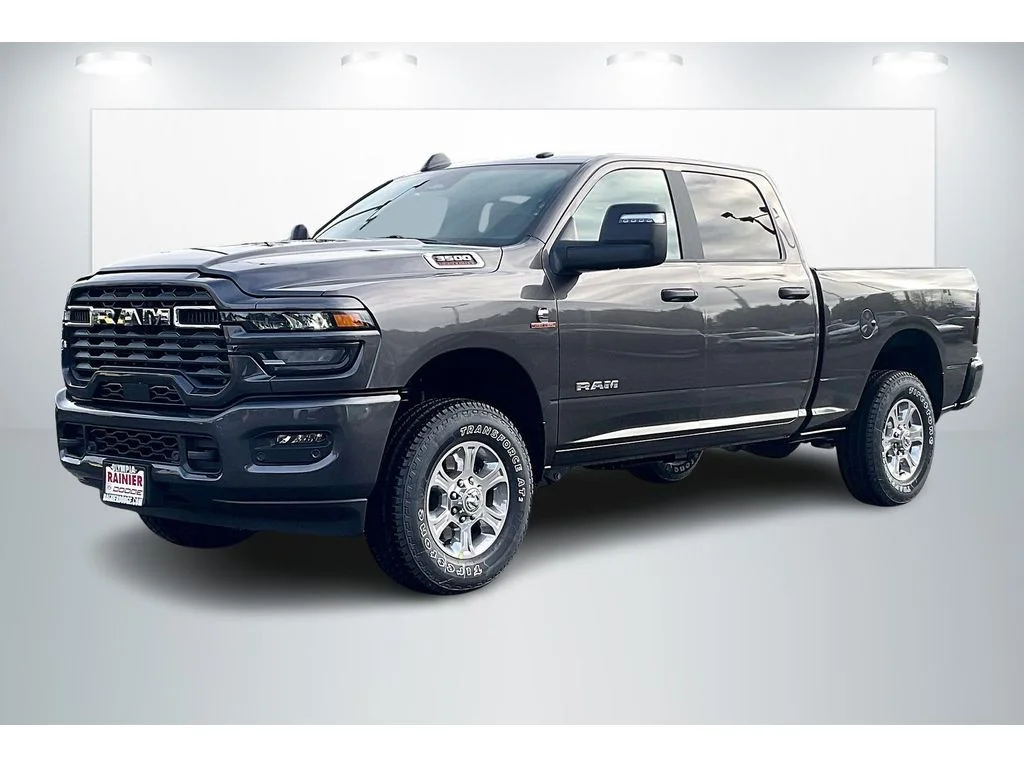 New 2026 Granite Crystal Metallic Clear-Coat Exterior Paint RAM Big Horn L1 Plus Sport image 2