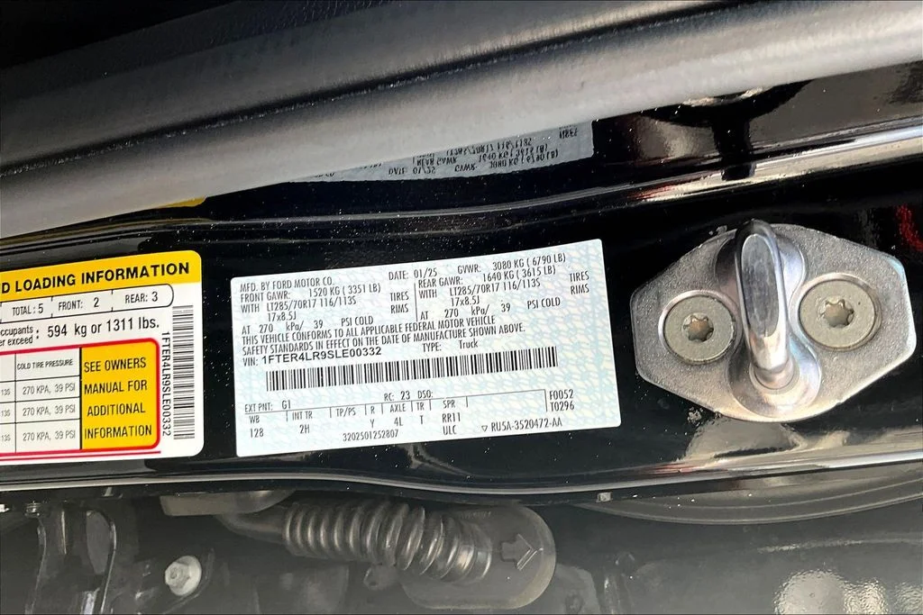 Used 2025 Shadow Black Ford Raptor image 21