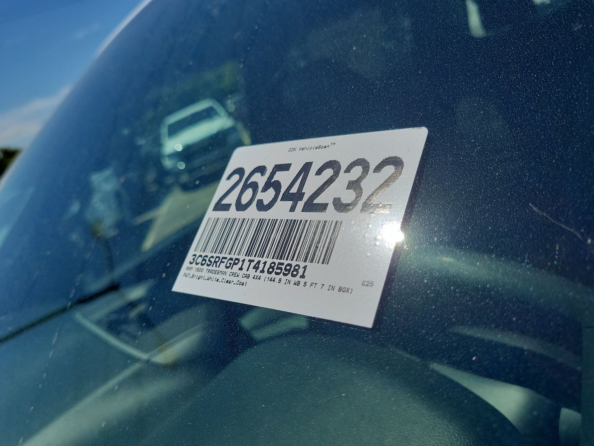 New 2026 Bright White Clear-Coat Exterior Paint RAM Tradesman image 21