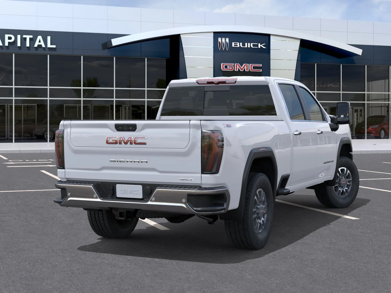New 2026 Summit White GMC SLT image 3