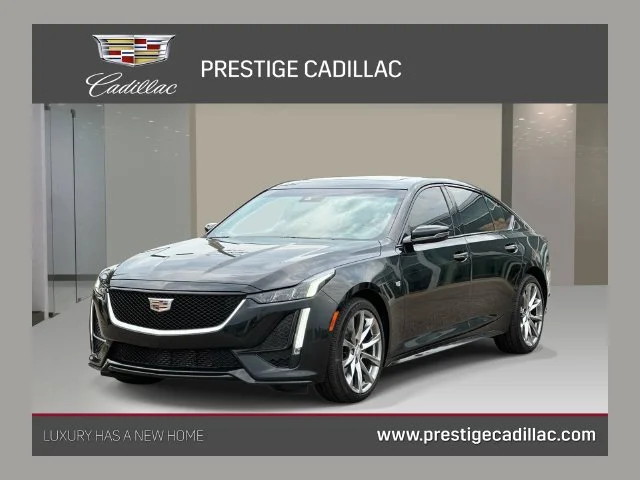 Used 2020 Black Cadillac Sport image 1