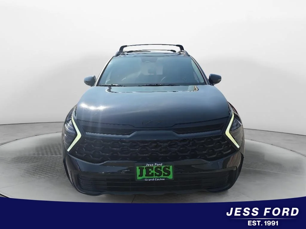 Used 2025 Ebony Black Kia X-Line image 8