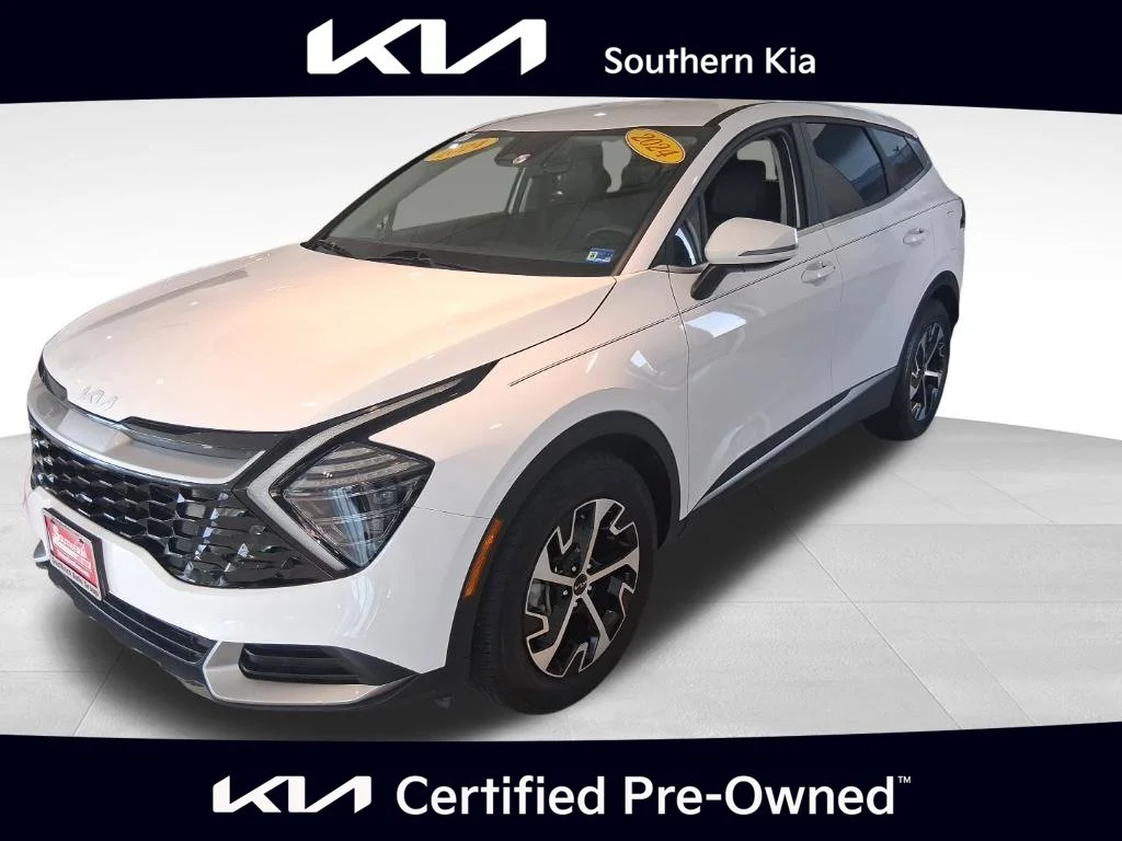 Used 2024 White Kia EX image 1