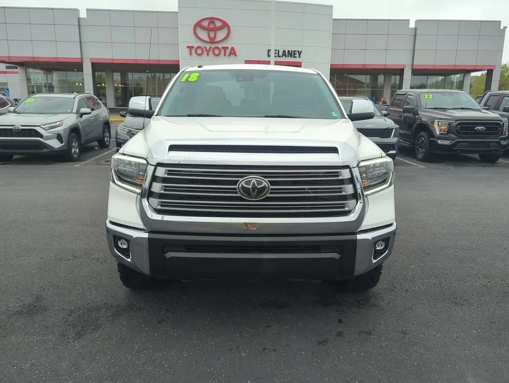 Used 2018 White Toyota Limited image 3