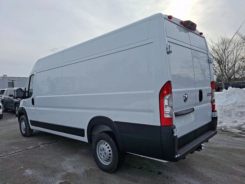 New 2026 Bright White Clear-Coat Exterior Paint RAM High Roof image 3