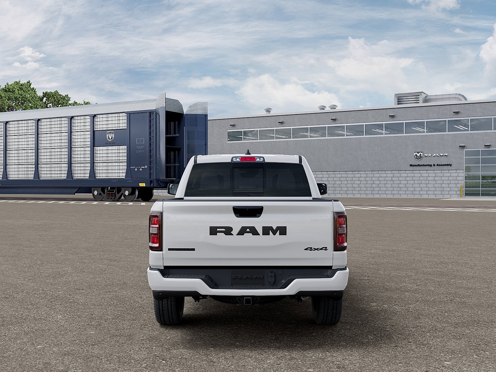 New 2027 Bright White Clear-Coat Exterior Paint RAM Big Horn/Lone Star image 7
