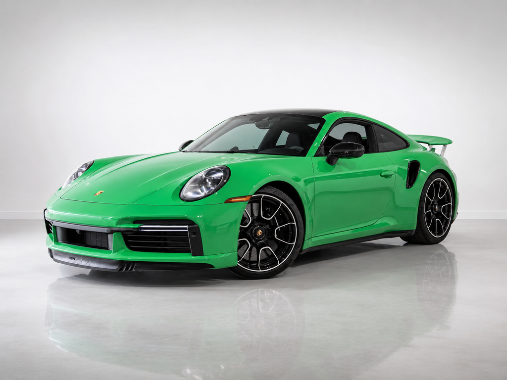 Used 2023 Green Porsche Turbo S image 1