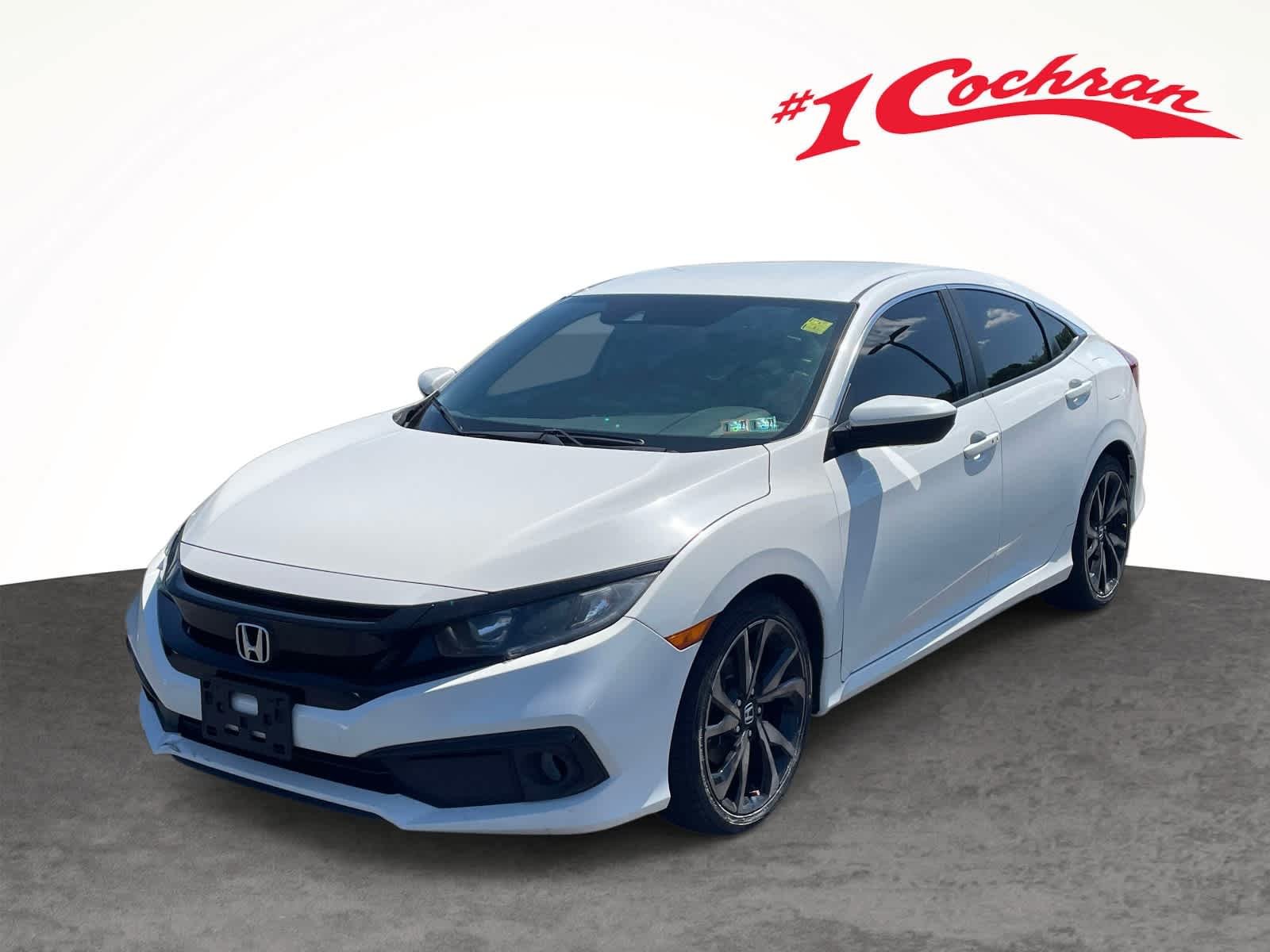 Used 2019 Platinum White Pearl Honda Sport image 11