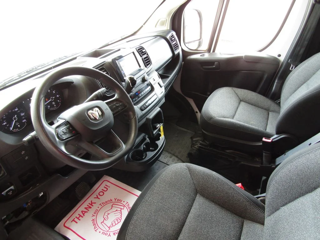 Used 2023 Bright White Clearcoat Ram High Roof image 5