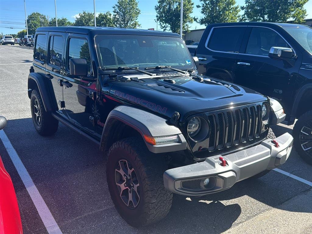 Used 2020 Black Clearcoat Jeep Rubicon image 1