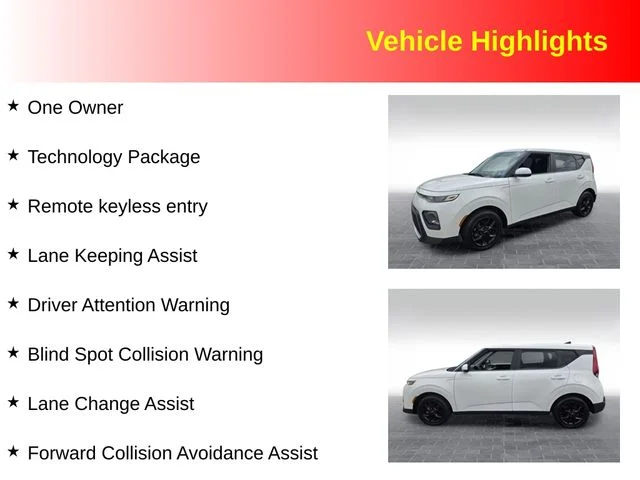 Used 2022 White Kia LX image 3