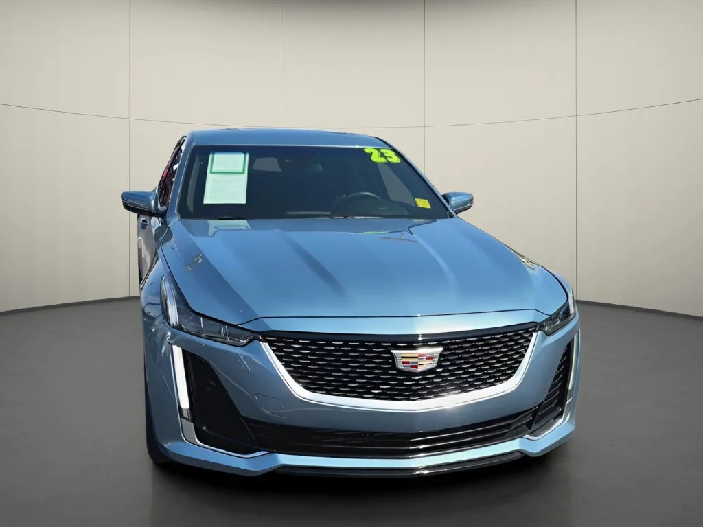 Used 2023 MIDNIGHT STEEL METALLIC Cadillac Luxury image 2