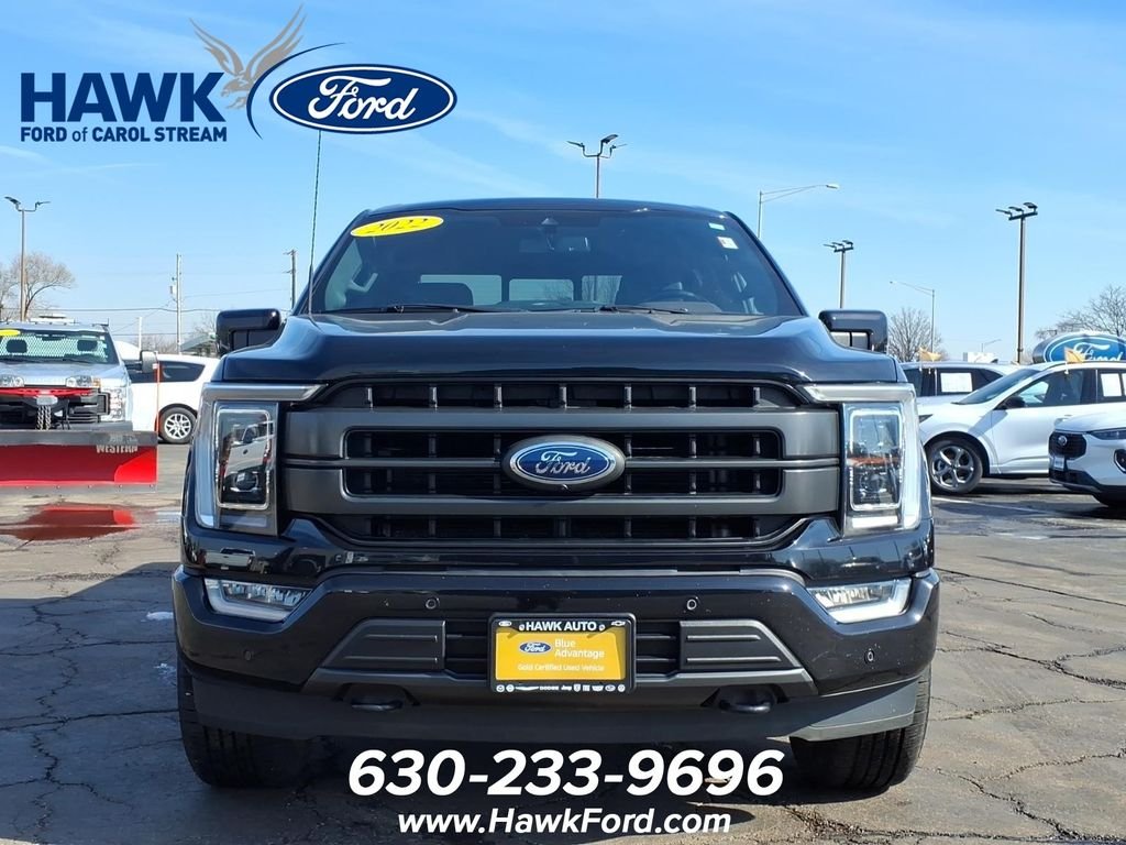 Used 2022 Black Ford Lariat image 2