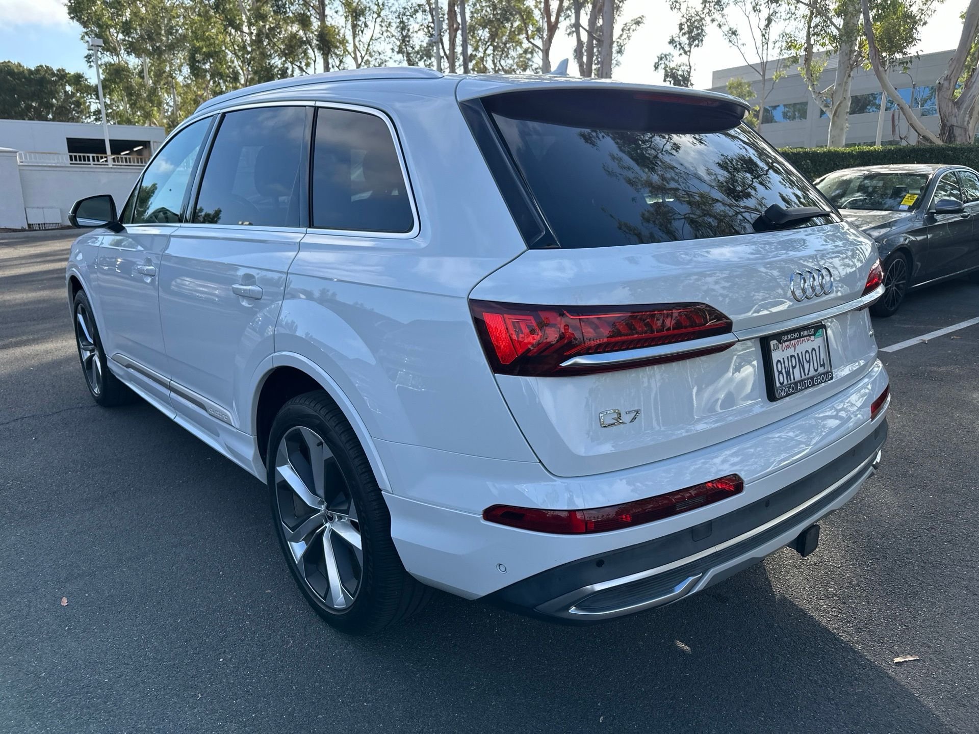 Used 2021 White Audi 55 Premium Plus image 10