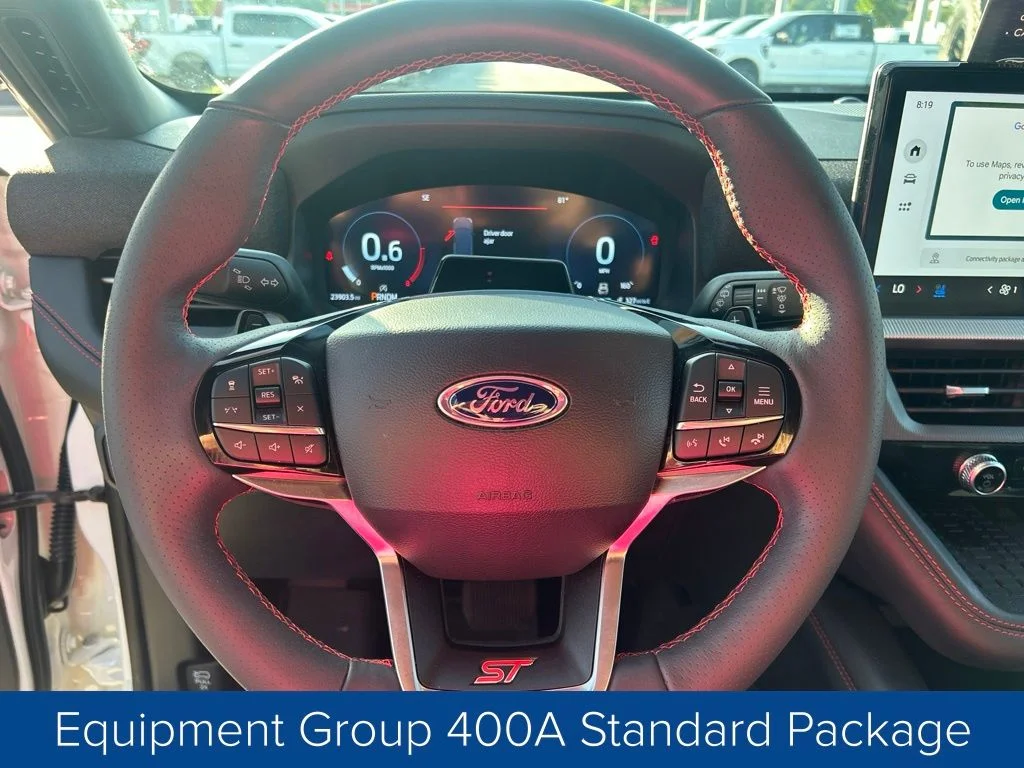 Certified Used 2025 Star White Ford ST image 20