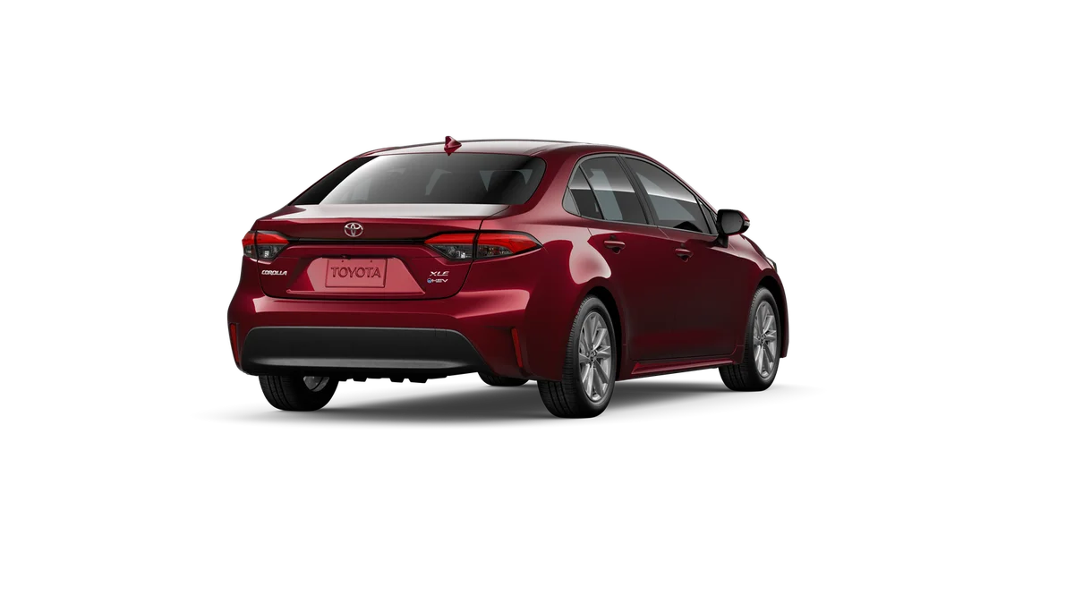 New 2026 Ruby Flare Pearl Toyota Hybrid XLE image 9