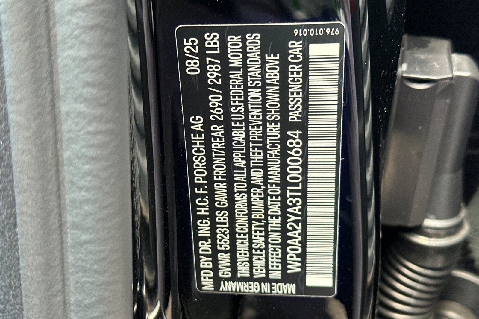 Used 2026 Black Porsche  image 29