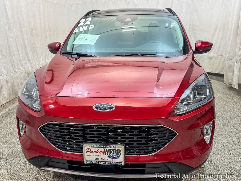 Used 2022 Red Metallic Ford SEL image 5