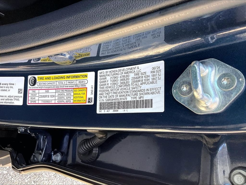 Used 2025 Blue Honda EX image 35