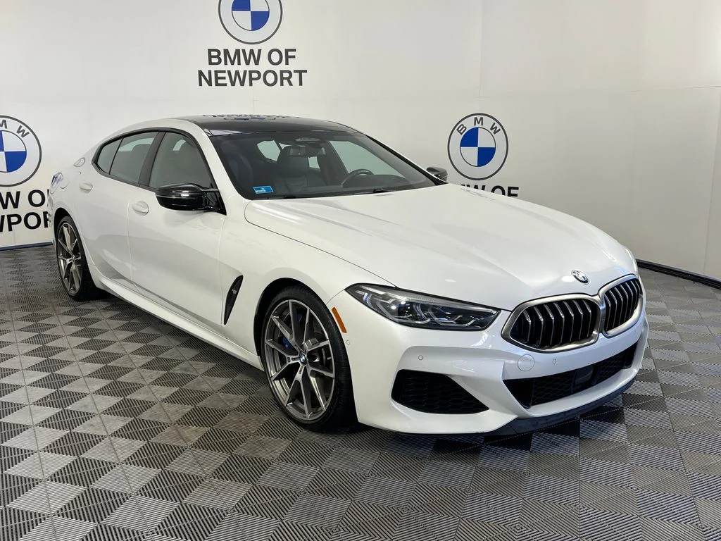Used 2020 White BMW M850i xDrive Gran Coupe image 1