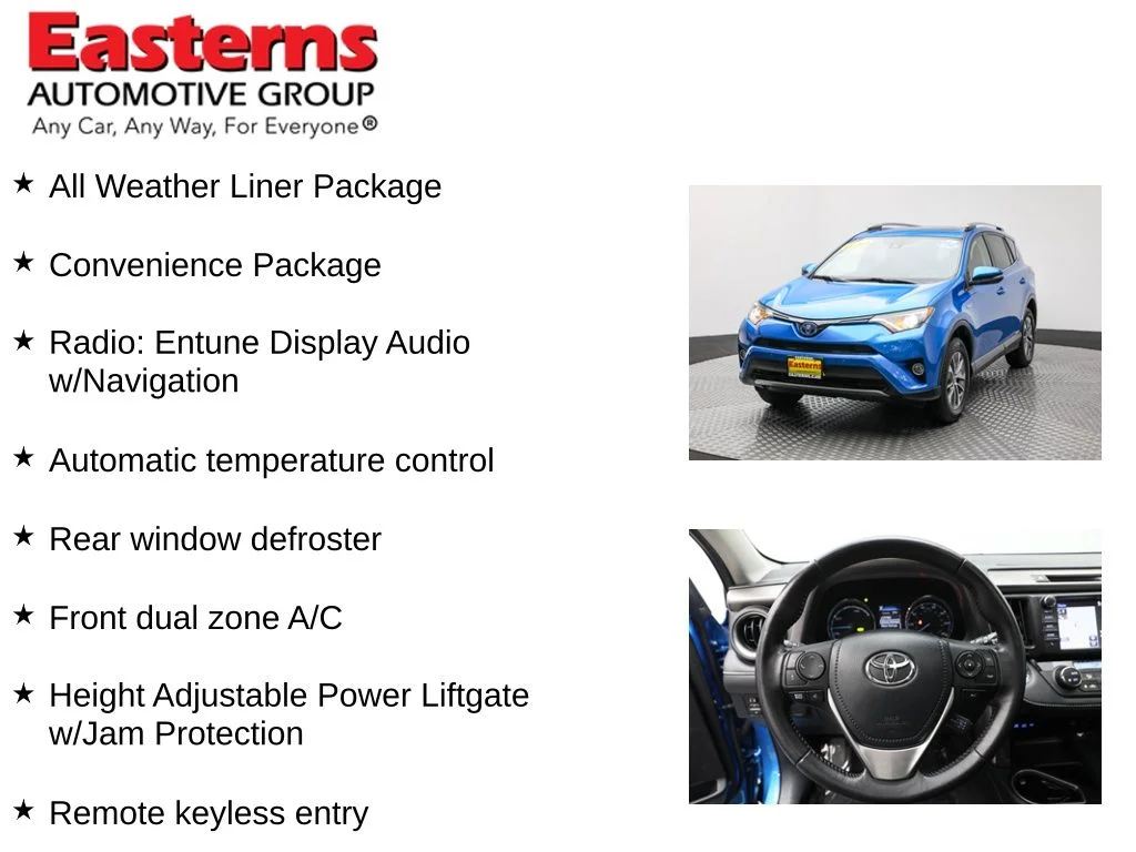 Used 2017 Blue Toyota XLE image 11