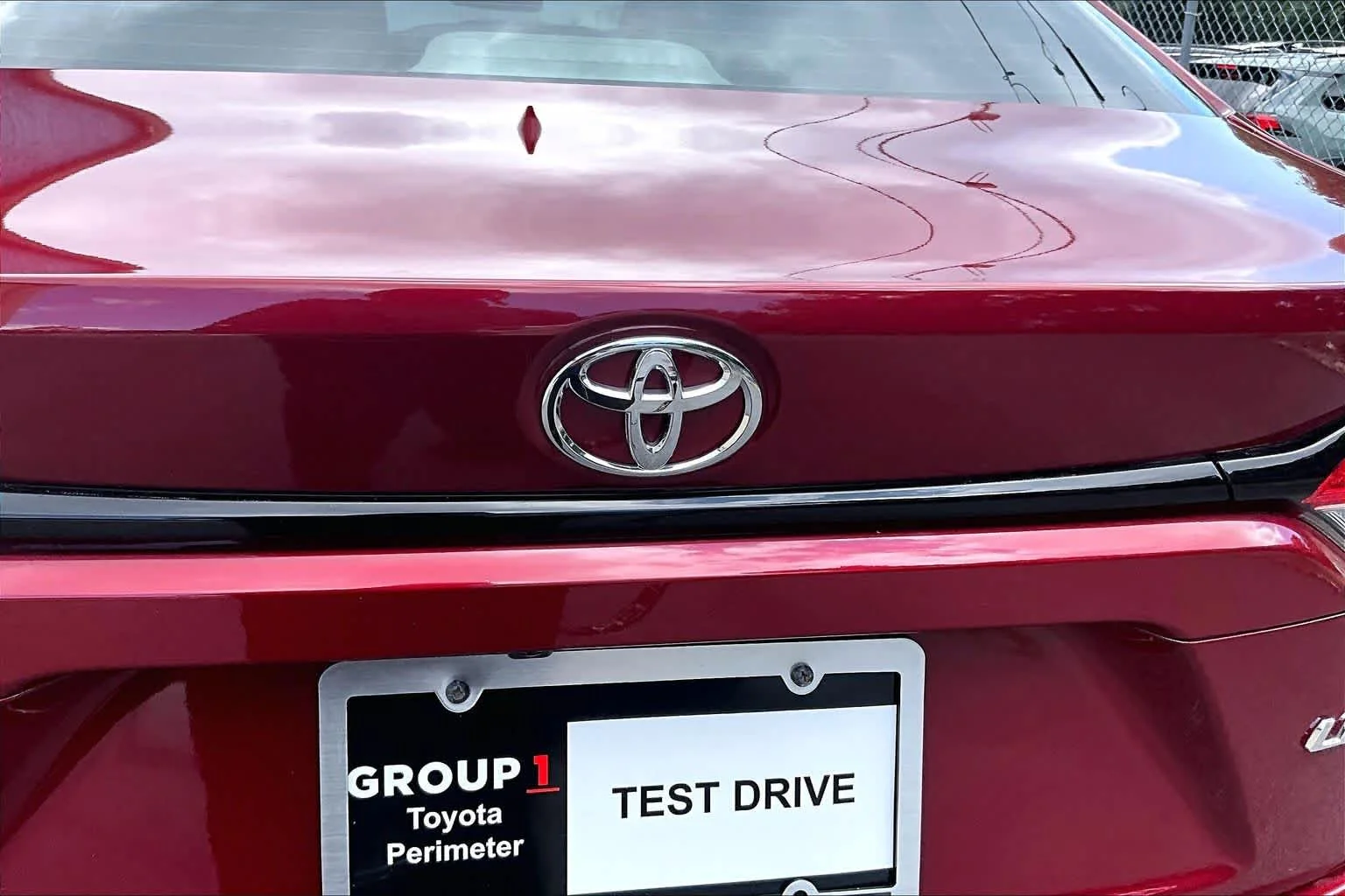 Used 2024 Ruby Flare Pearl Toyota LE image 31