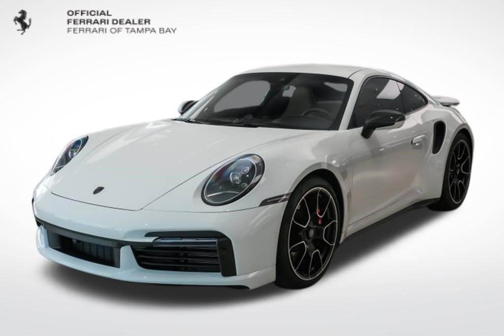 Used 2025 White Porsche Turbo image 1