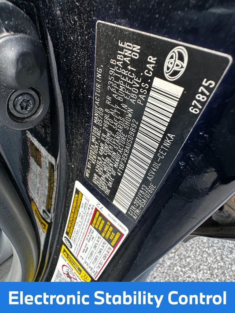 Used 2010 Magnetic Gray Metallic Toyota Base image 8