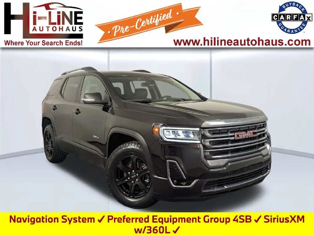 Used 2023 Black GMC AT4 image 1