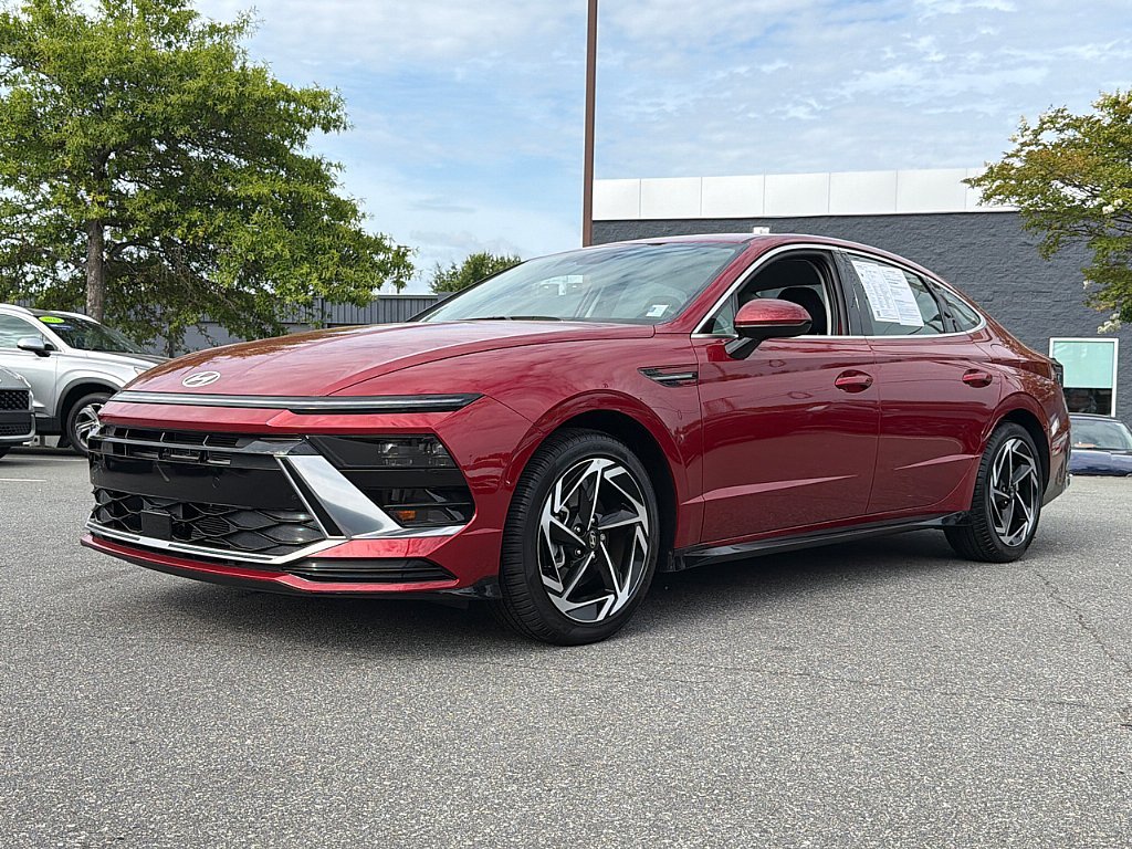 Certified Used 2026 Ultimate Red Hyundai SEL Sport image 1