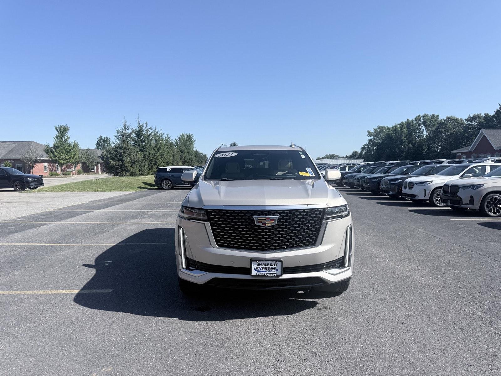 Used 2021 Sandstone Metallic Cadillac Premium Luxury image 8
