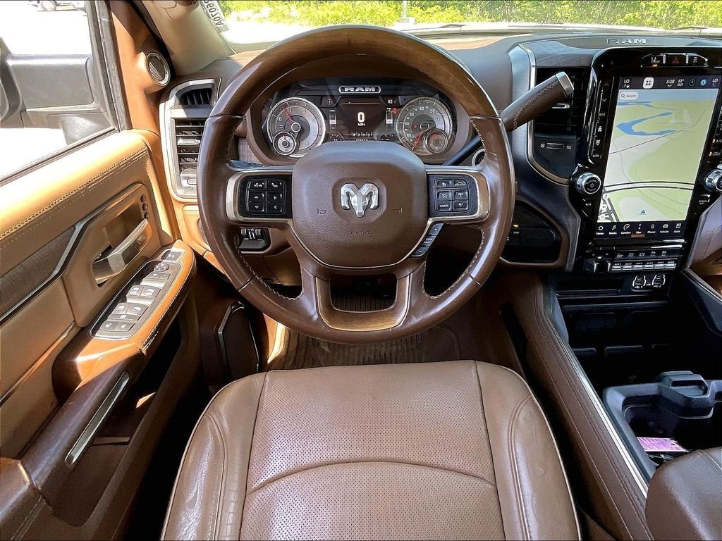 Used 2022 Bright White Clearcoat Ram Longhorn image 16