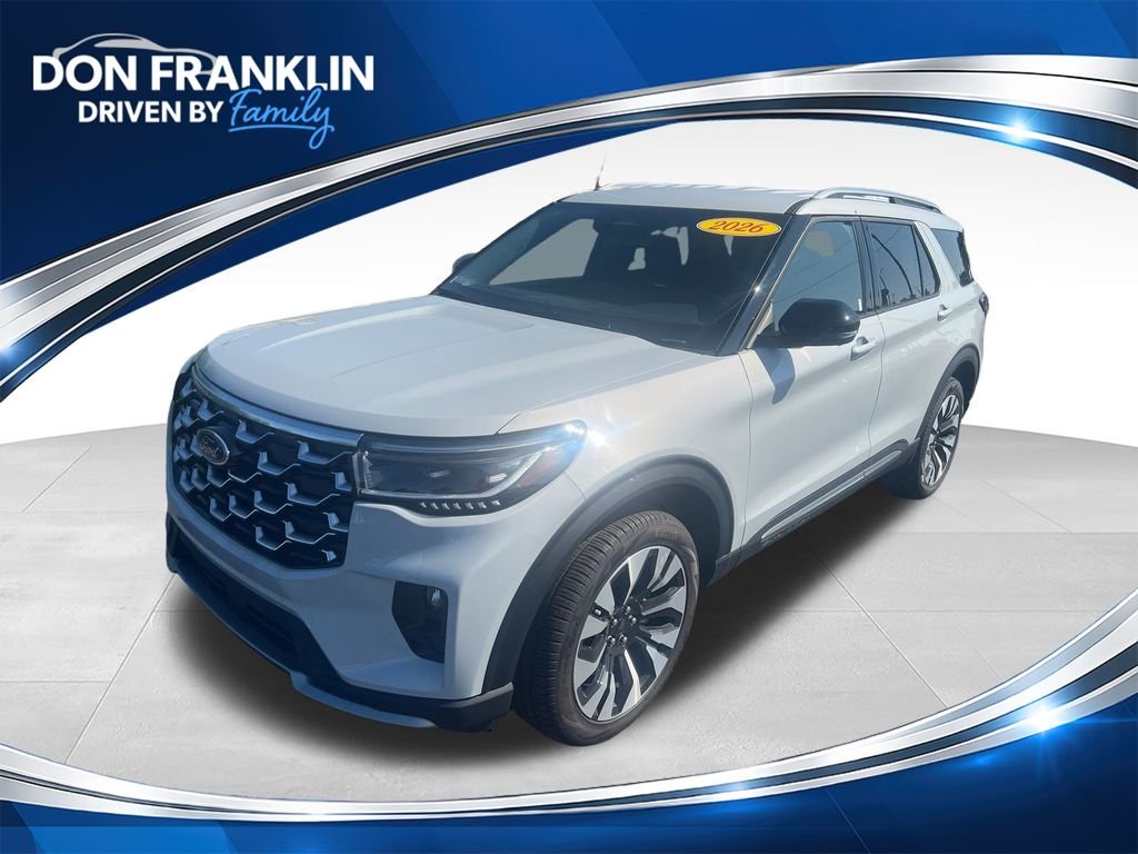 New 2026 White Ford Platinum image 1