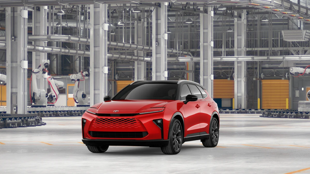 New 2026 Finish Line Red with Black roof Toyota Limited image 9