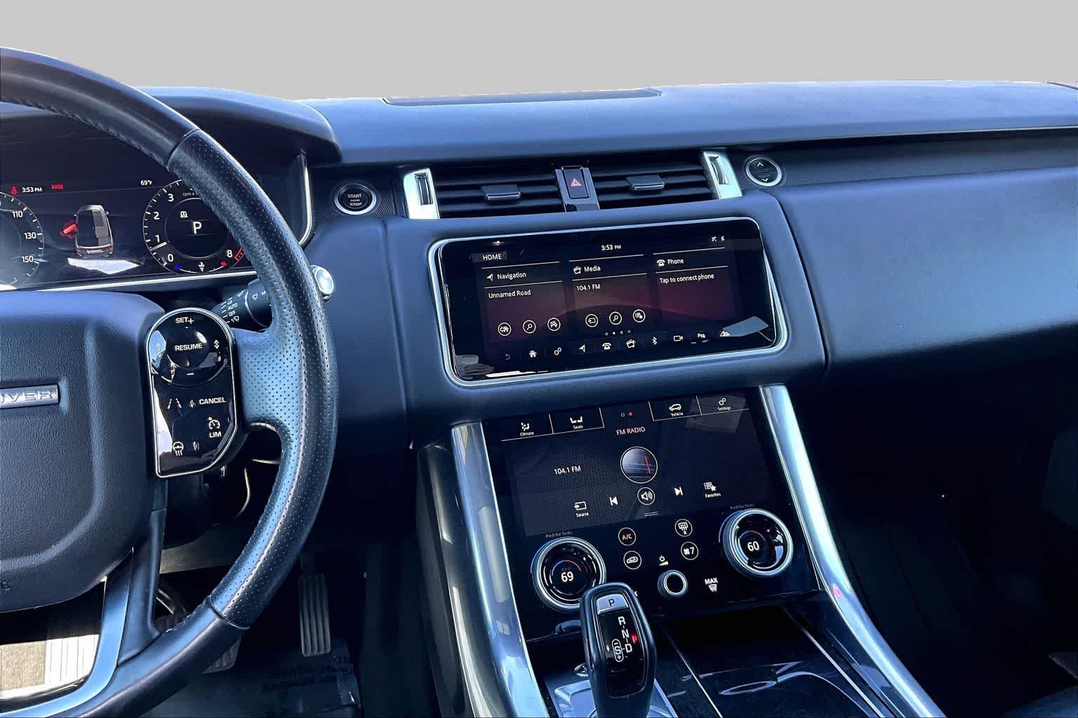 Used 2020 Borealis Black Metallic Land Rover HSE image 6