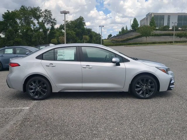 New 2026 Classic Silver Metallic Toyota SE image 3
