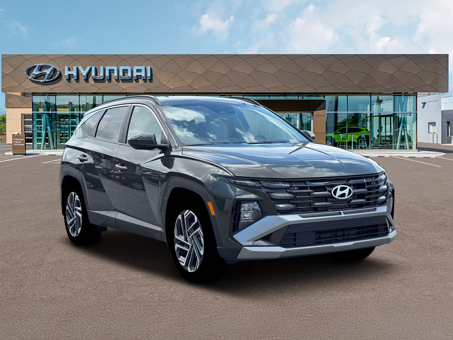 New 2026 Green Hyundai SEL Plus FWD image 11