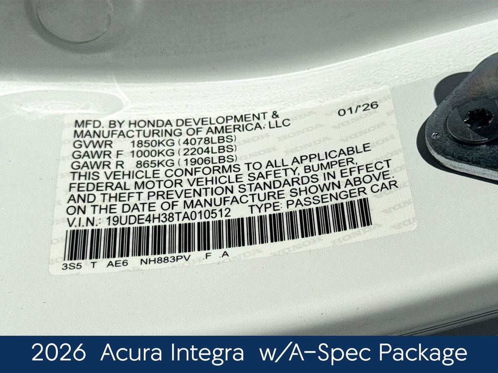 Used 2026 Silver Acura A-Spec Package image 22