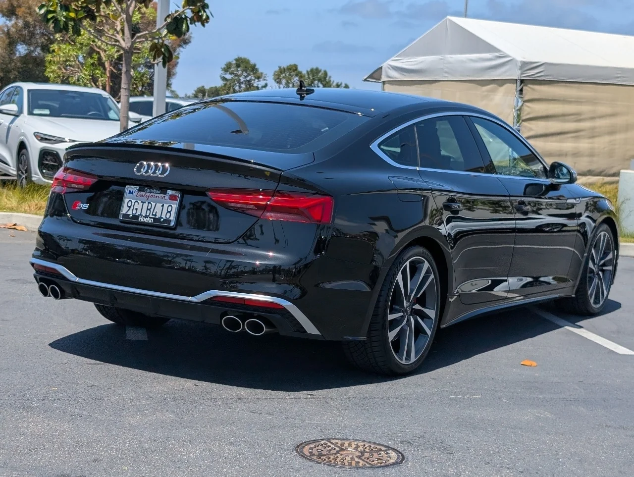 Used 2023 Mythos Black Metallic Audi Premium Plus image 11