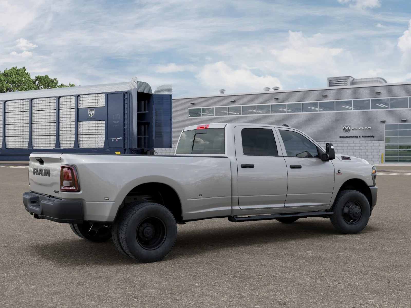 New 2026 Silver-Zynith Exterior Paint RAM Tradesman image 2