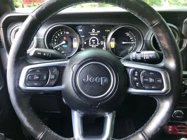 Used 2021 Sting-Gray Clearcoat Jeep Unlimited Rubicon 4xe image 25