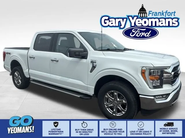 Used 2022 Oxford White Ford XLT image 1