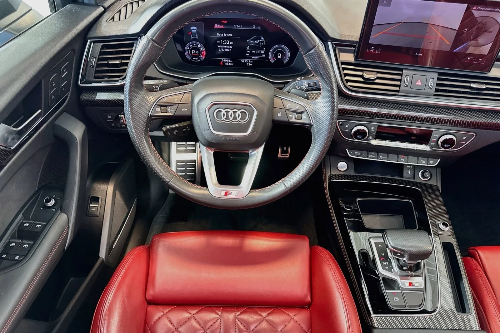 Used 2023 Red Audi Premium Plus image 21