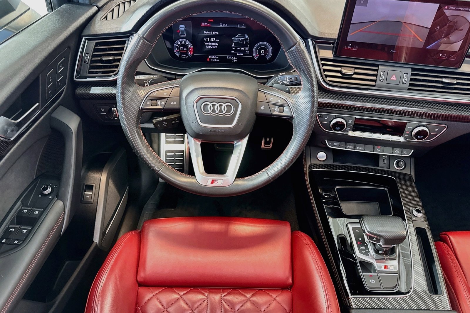 Used 2023 Red Audi Premium Plus image 21