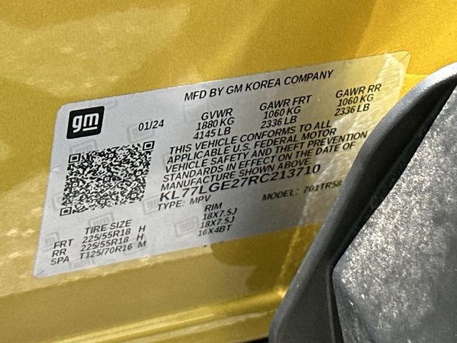 Used 2024 Yellow Chevrolet 1RS image 30