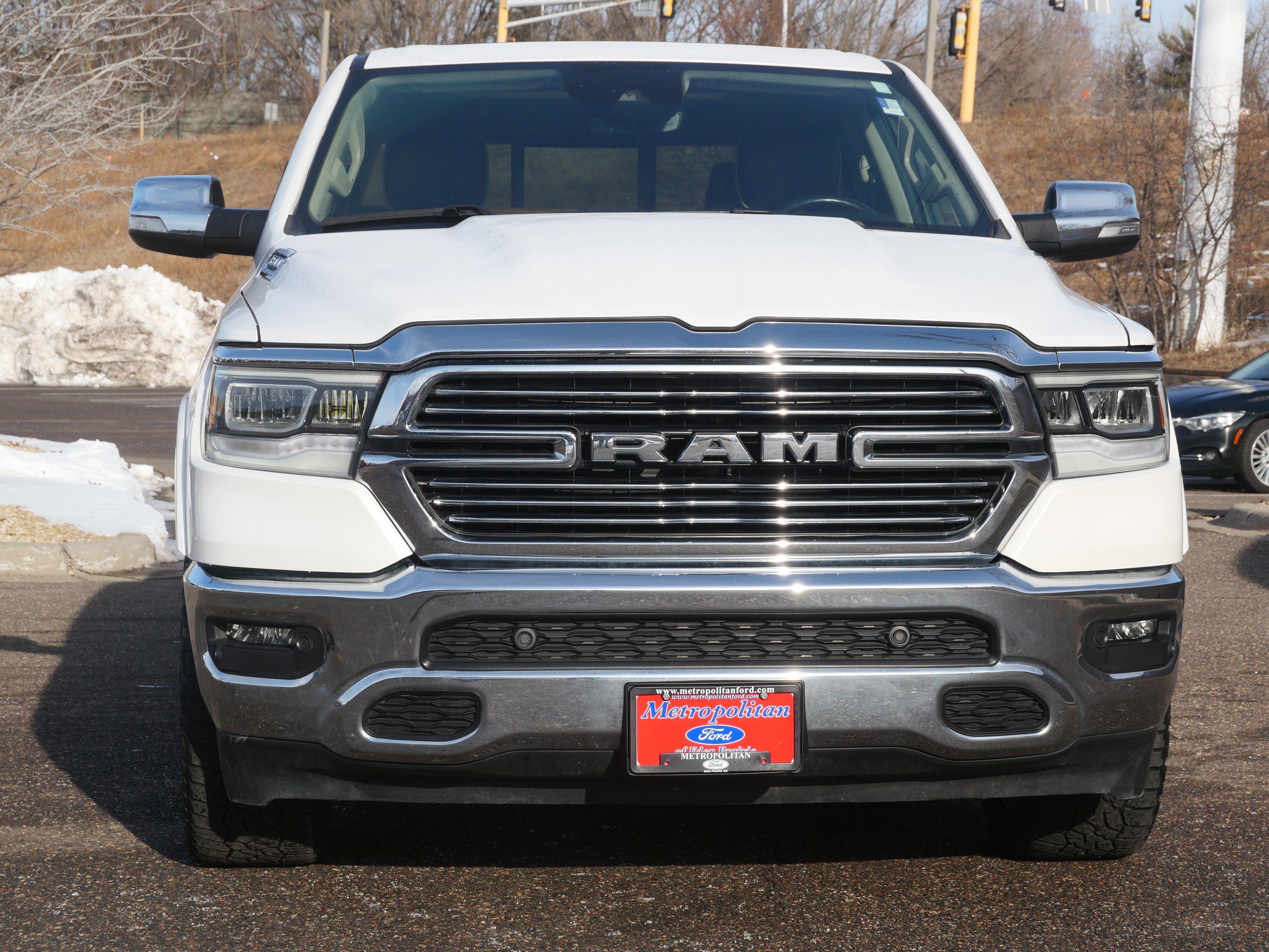Certified 2021 RAM Ram 1500 Pickup Laramie with VIN 1C6SRFJT5MN789790 for sale in Eden Prairie, Minnesota