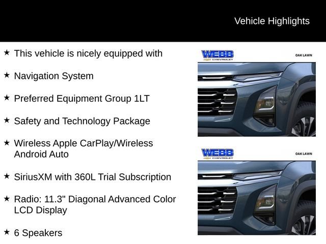 New 2027 Lakeshore Blue Metallic Chevrolet LT image 6