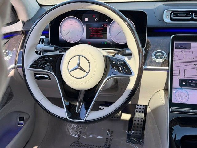 New 2026 MANUFAKTUR Moonlight White Magno Mercedes-Benz S 580 image 22